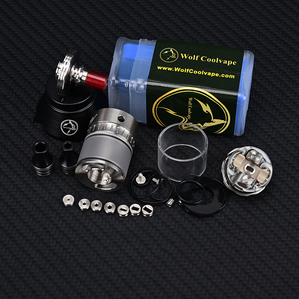 Wolfcoolvape NOLA RTA Rebuilda - Vaping Air ulasan dan harga