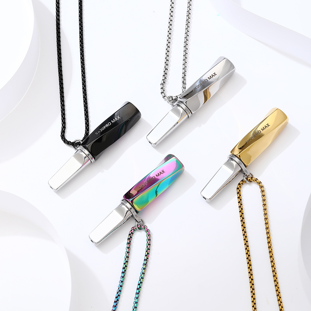 Stainless Steel Inhaler Neckla - Vaping Air ulasan dan harga