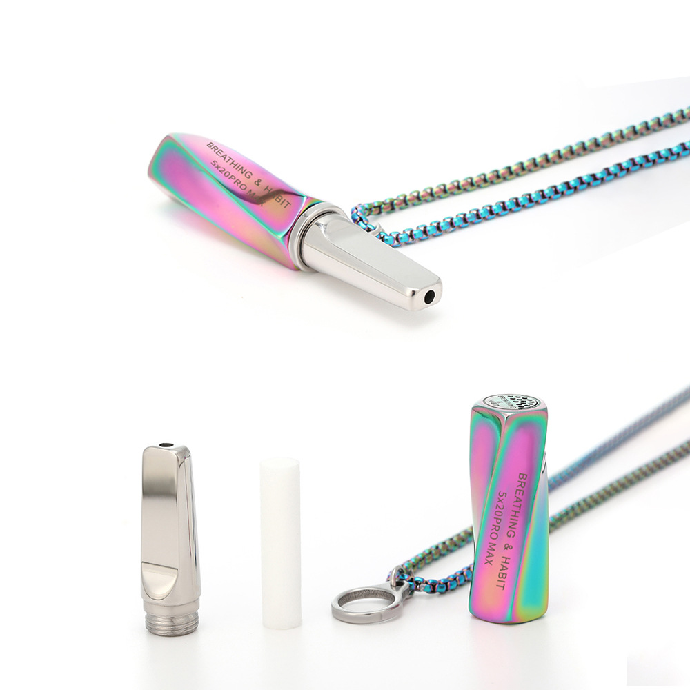 Stainless Steel Inhaler Neckla - Vaping Air ulasan dan harga