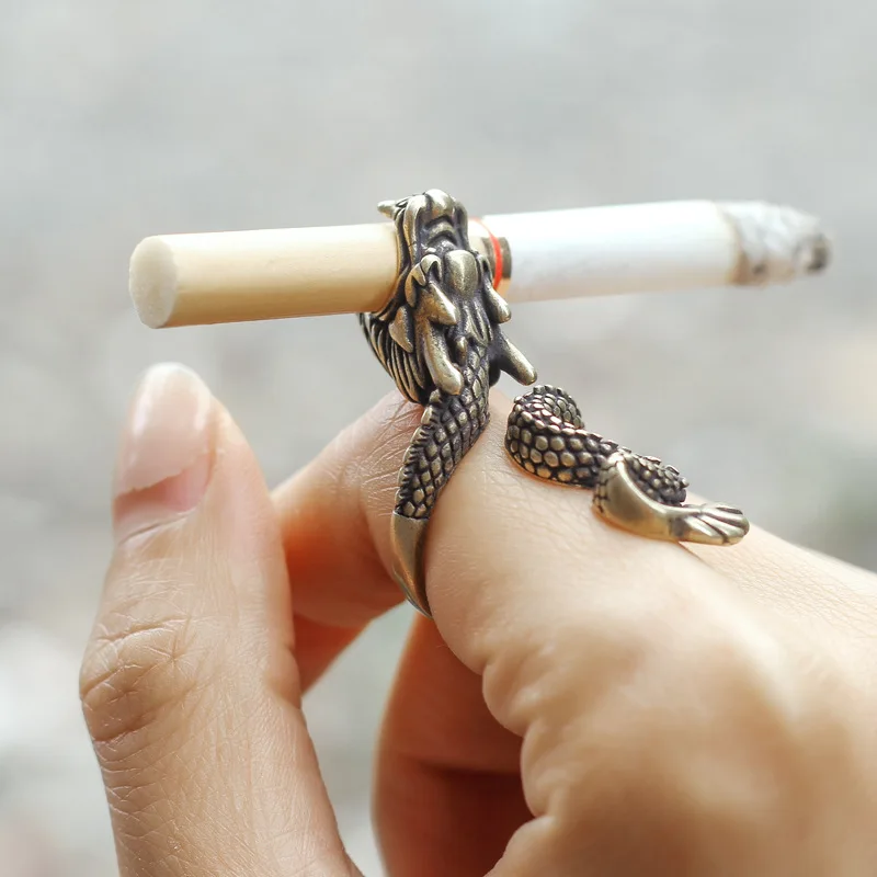 Retro Dragon Cigarette Holder  - Vape Ring ulasan dan harga