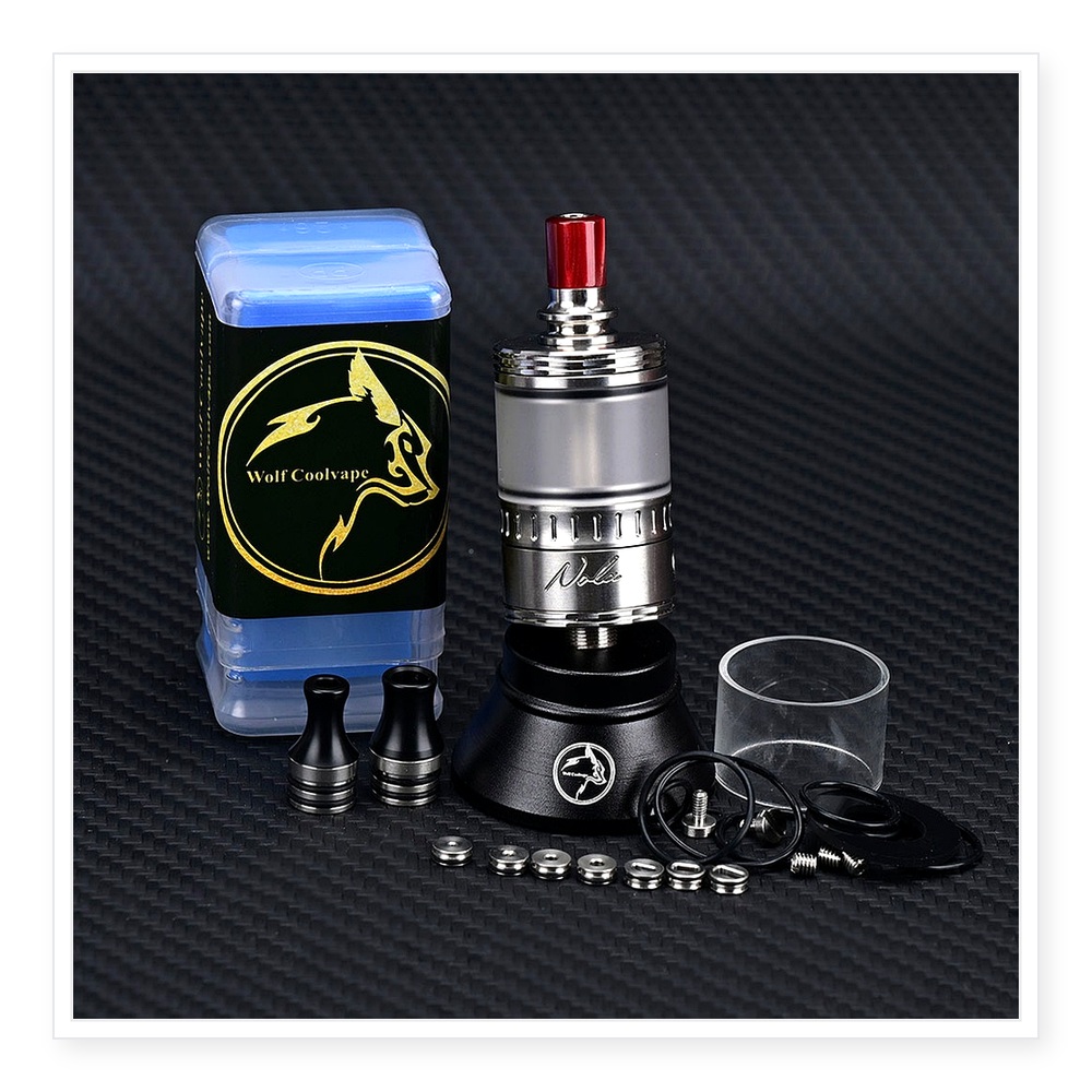 Wolfcoolvape NOLA RTA 3.2ml Re - Vaping Air ulasan dan harga