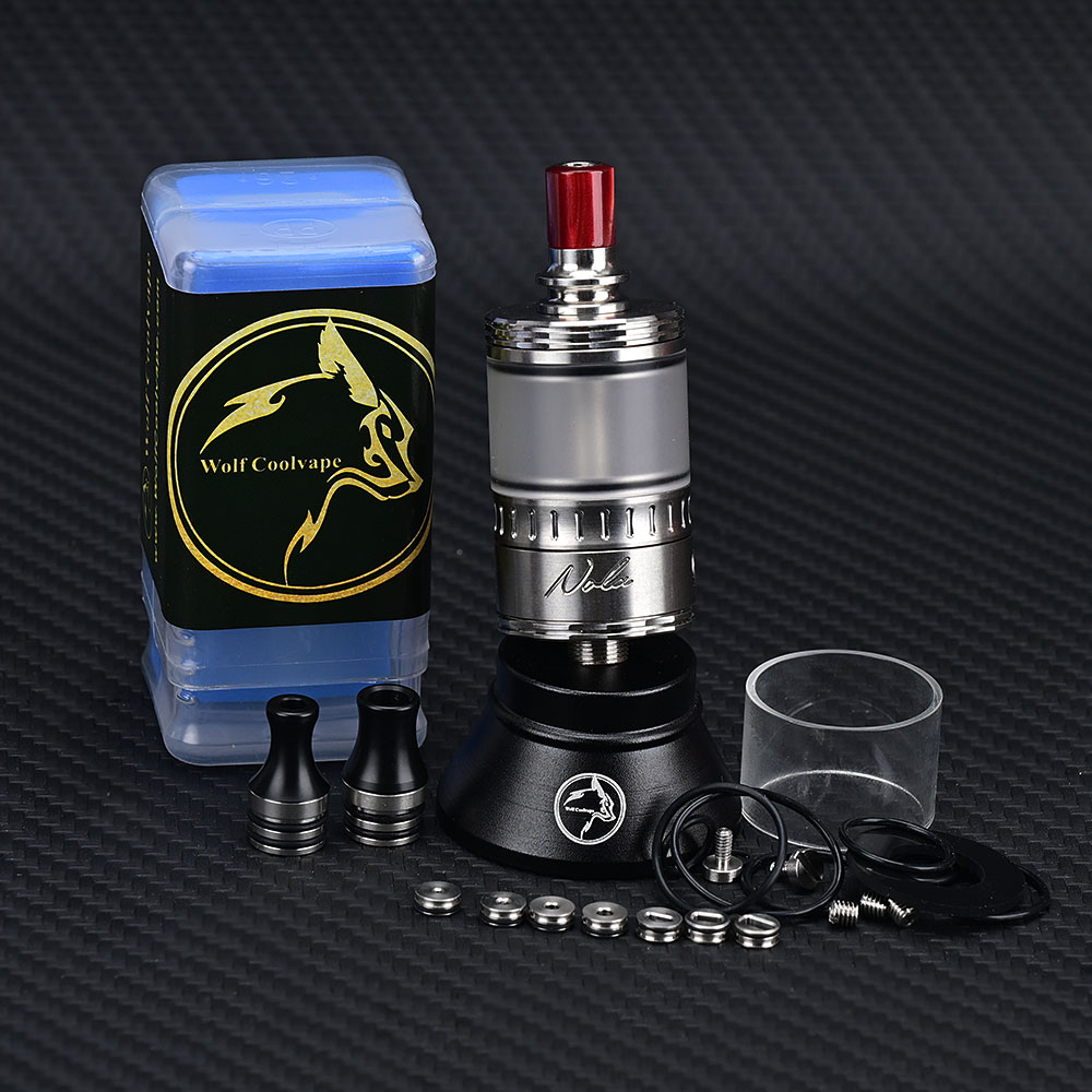 Wolfcoolvape NOLA RTA 3.2ml Re - Vaping Air ulasan dan harga