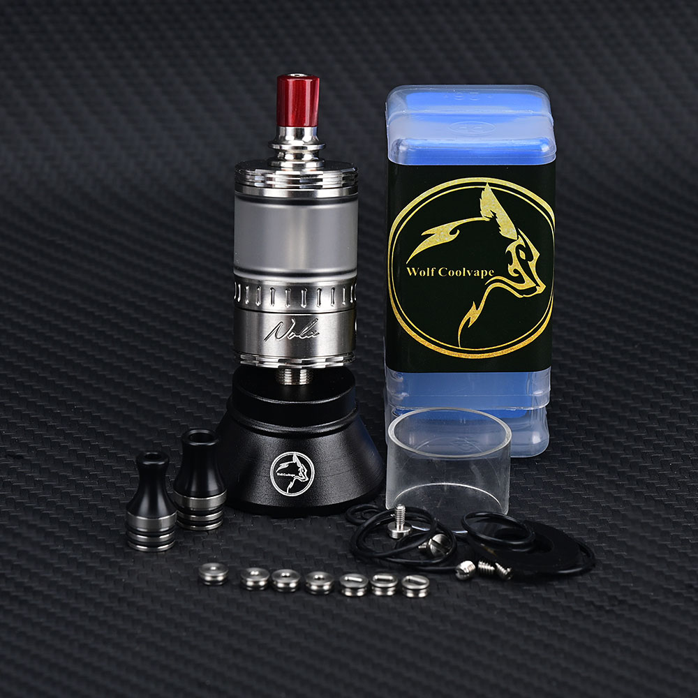 Wolfcoolvape NOLA RTA 3.2ml Re - Vaping Air ulasan dan harga