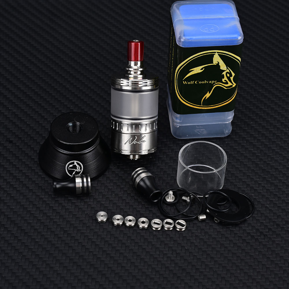 Wolfcoolvape NOLA RTA 3.2ml Re - Vaping Air ulasan dan harga