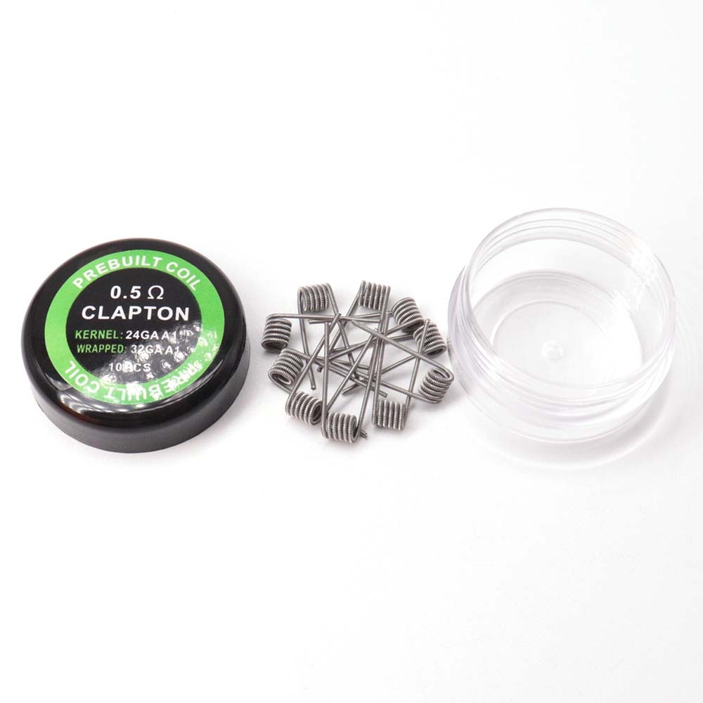 10pcs Electronic Cigarette Vap - Clapton Wire Pre Built ulasan dan harga