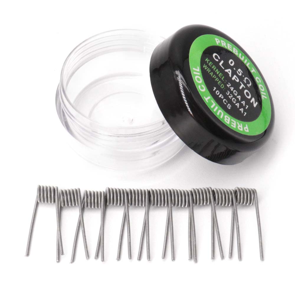 10pcs Electronic Cigarette Vap - Clapton Wire Pre Built ulasan dan harga