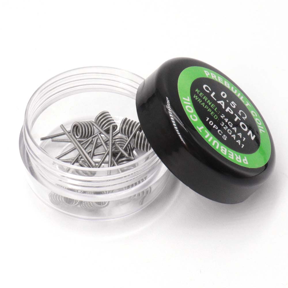 10pcs Electronic Cigarette Vap - Clapton Wire Pre Built ulasan dan harga