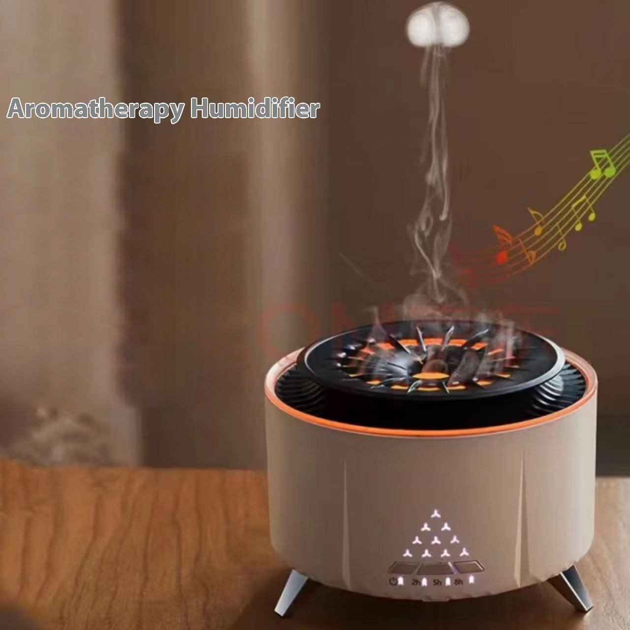 White Noise Volcanic Lava Humi - Vape Ring ulasan dan harga