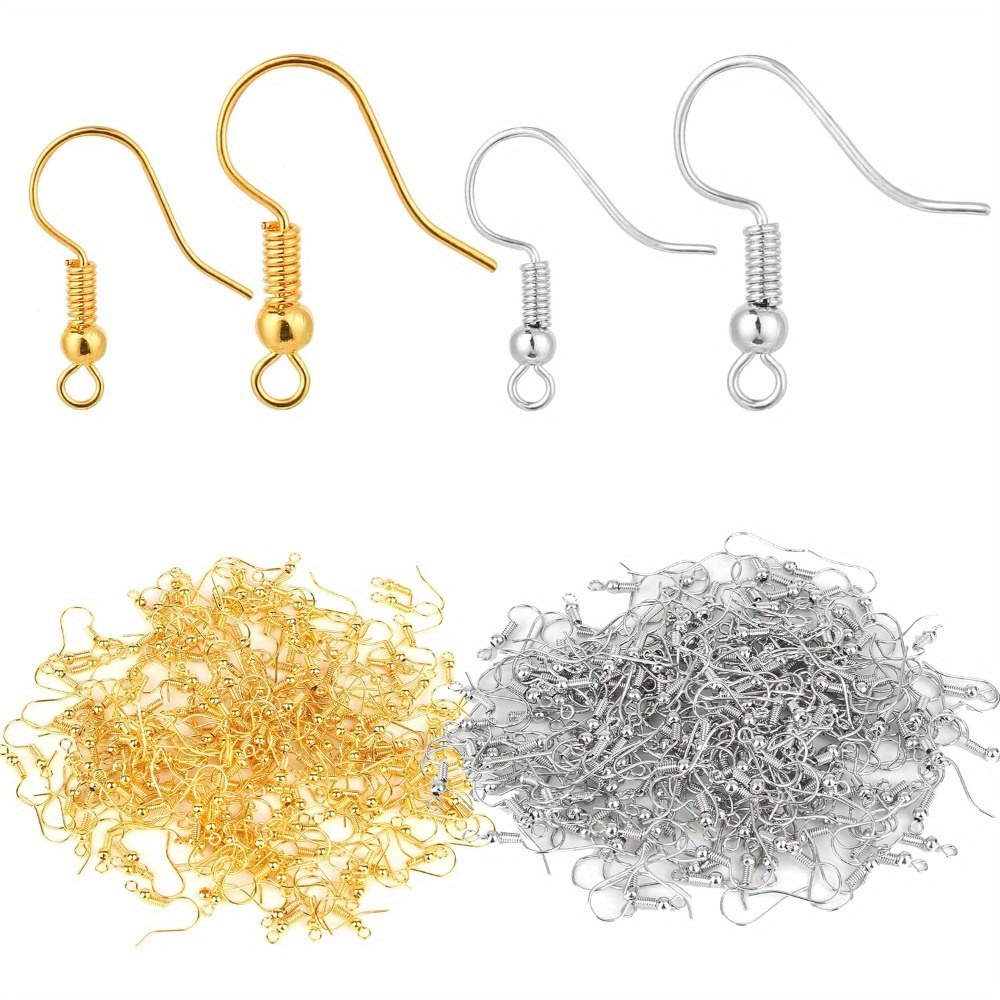 200Pieces Earring Hooks, Fish  - Coil Building Kit ulasan dan harga